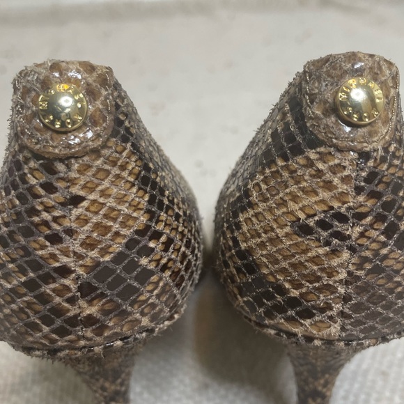 Michael Kors Snakeskin Heels - Picture 5 of 12
